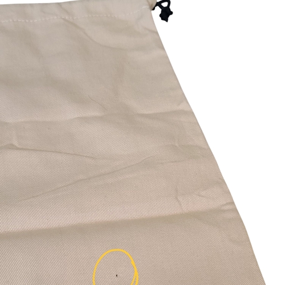 CHRISTIAN AUDIGIER LOS ANGELES Est. 1958 Tan Logo Drawstring Dust Bag 18 x 12.5" - Picture 12 of 12